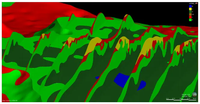 Dynamic updating of a geological model for enhanced in-situ ...