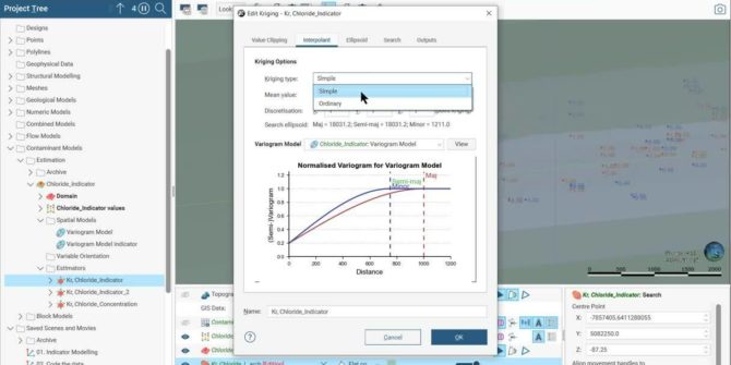 How to do Indicator Modelling in Leapfrog Works with the Contaminants Extension
