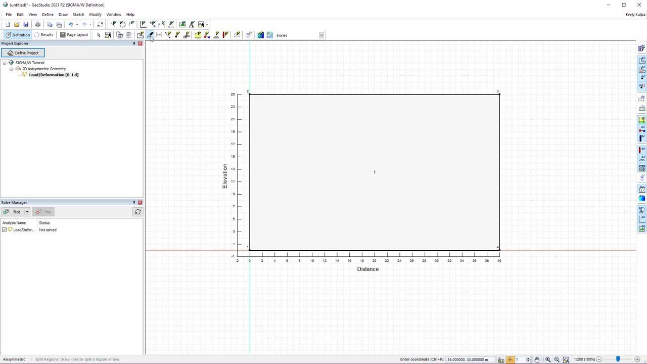 Начало работы с SIGMA/W