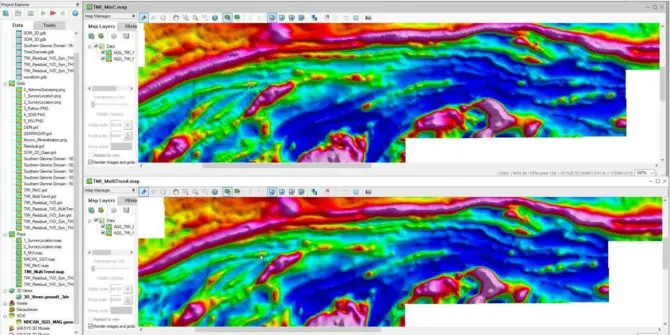 Oasis montaj: how to improve your understanding of an exploration project with magnetic data