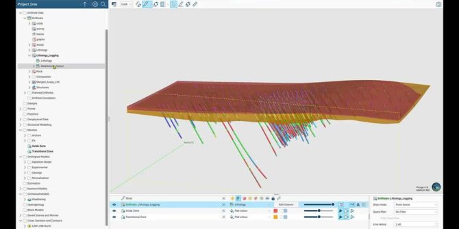 Converting Static to Dynamic Meshes in Leapfrog 2022.1