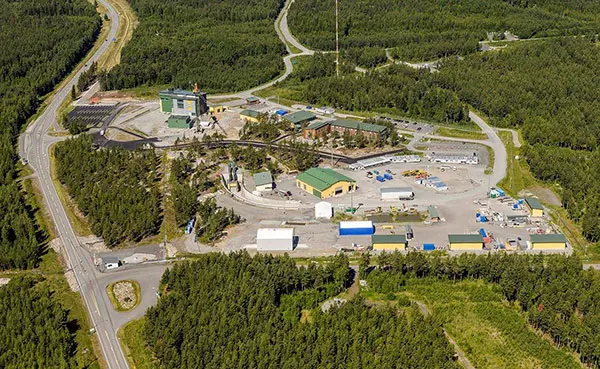  Posiva's spent nuclear fuel facility, Olkiluoto, Finland 