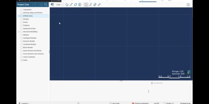 Integrated geological workflows using MX Deposit and Leapfrog