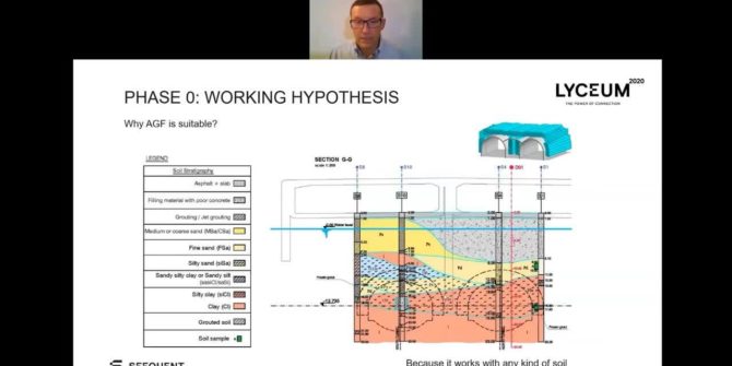 Key aspects in artificial ground freezing (AGF): Warsaw connection tunnels and Isarco river underpassing tunnels