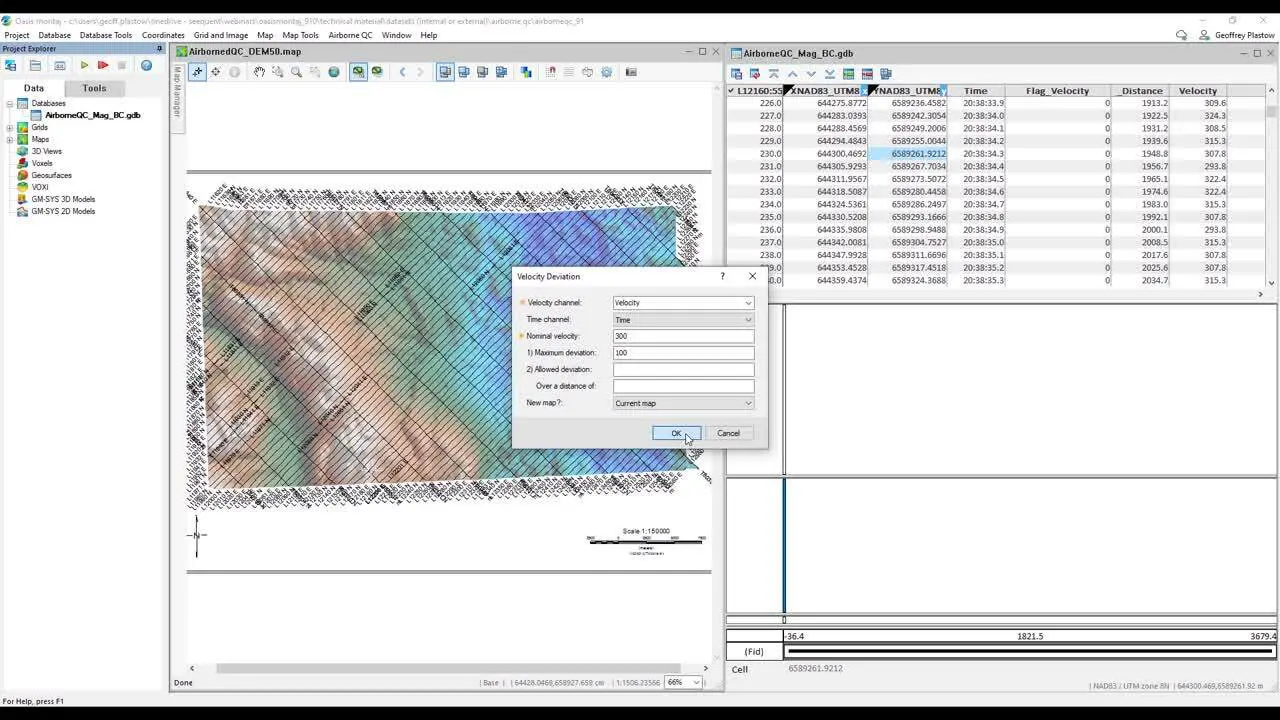 Increased confidence in your Airborne Data with Oasis montaj 9.10