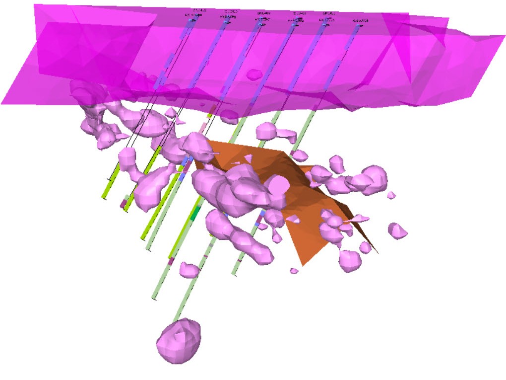 A screenshot from of Oasis montaj showcasing geoscience data integration