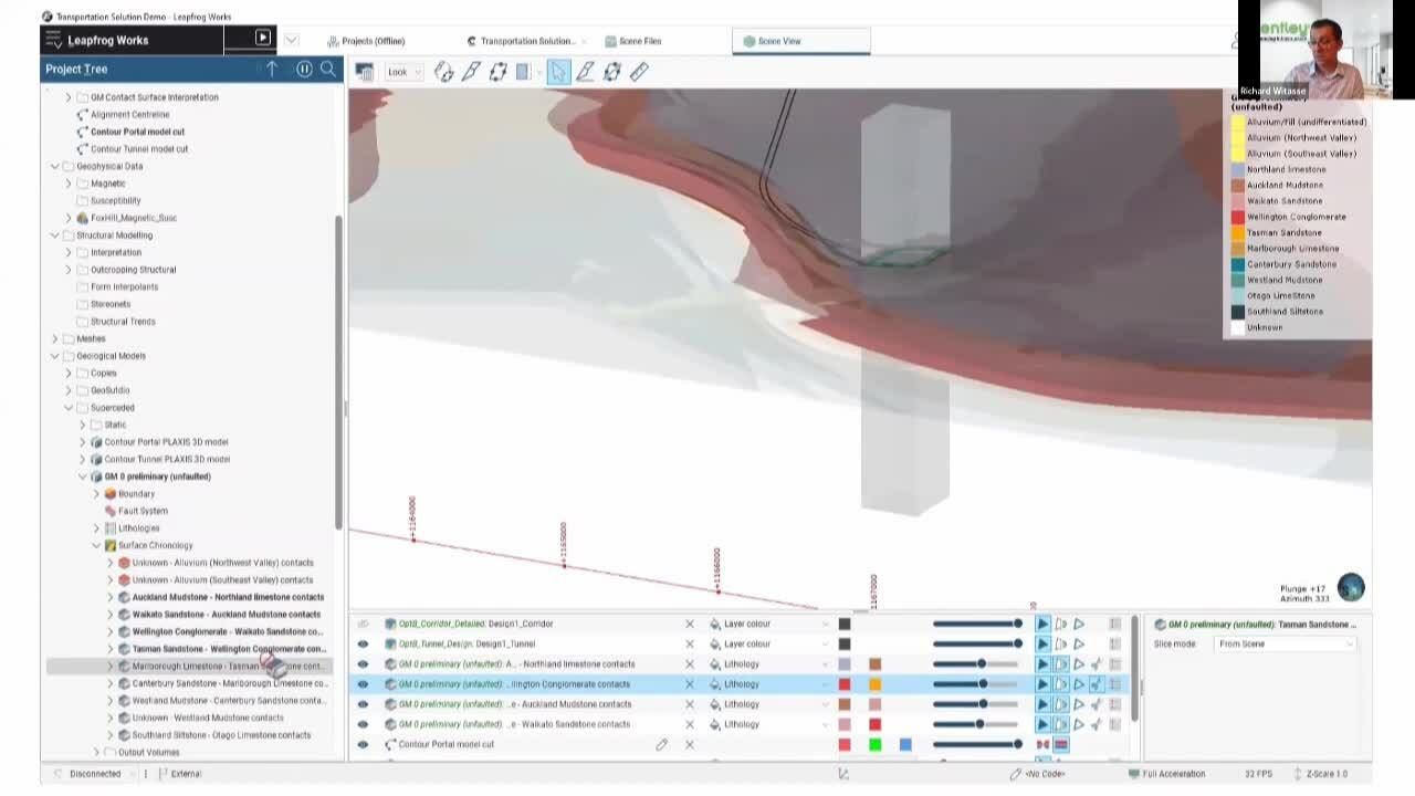 Connected Workflows for Geotechnical Projects in Transportation