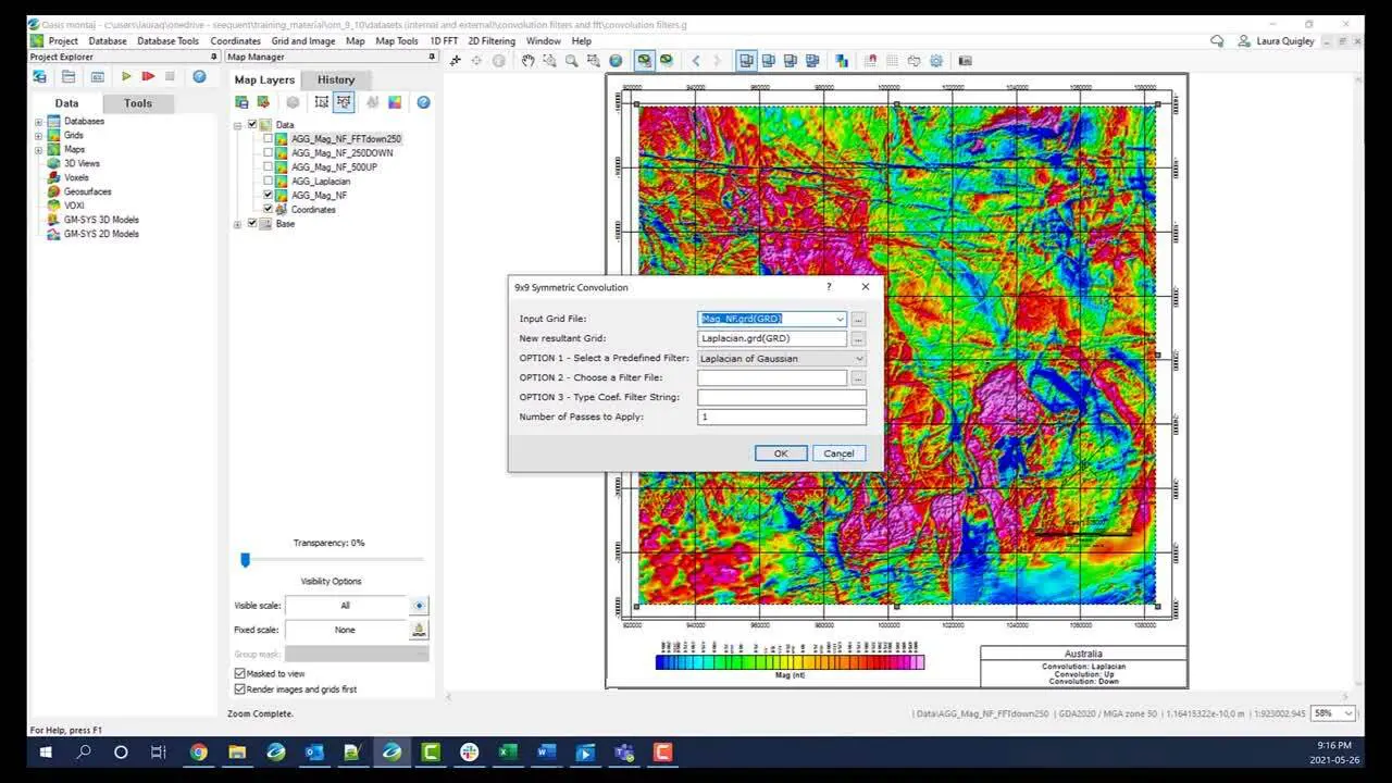 You spoke, we listened: Core Usability Improvements and new convolution filters in Oasis montaj 9.10