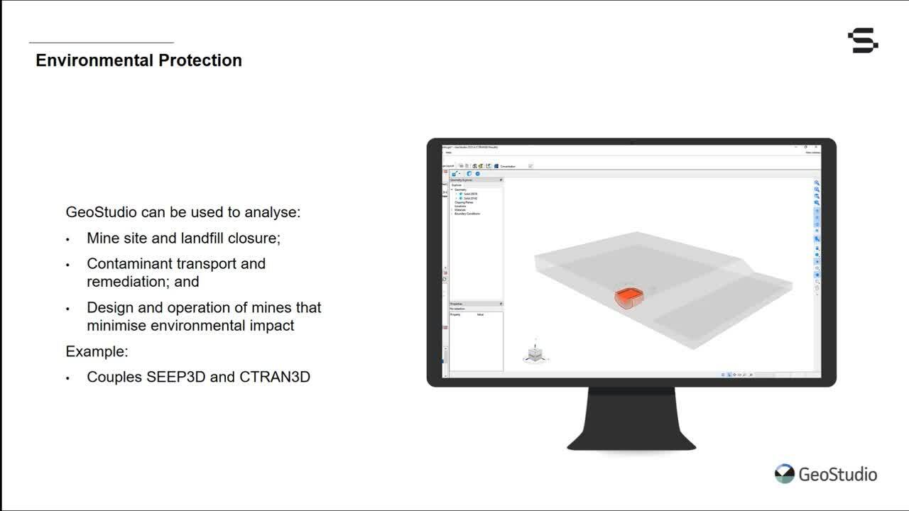 GeoStudio 3D FLOW para maior flexibilidade na modelagem de dados sobre o meio ambiente