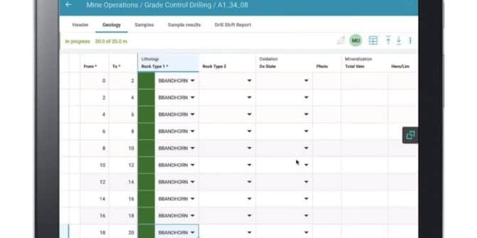 Grade control data management with MX Deposit