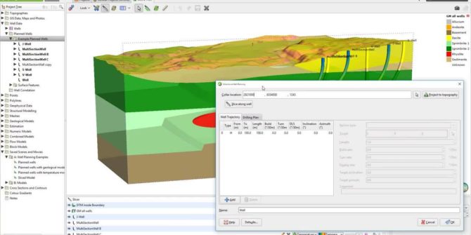 Планирование скважин в Leapfrog Geothermal