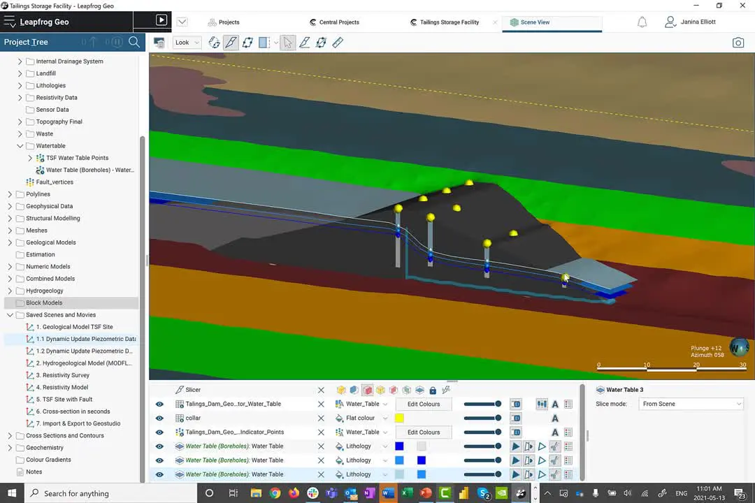 Tailings Storage Facilities Management: From data acquisition to an integrated 3D model in Leapfrog