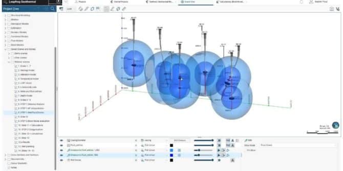 Encuentre el mejor objetivo de perforación utilizando Leapfrog Geothermal