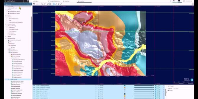 Rendered Maps and Title Blocks with Leapfrog Works