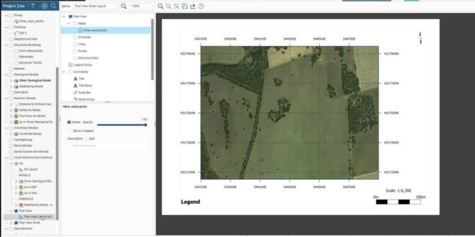 Adding a plan map to your cross-section