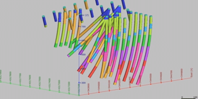 Cómo validar un modelo geológico con los datos del sondaje