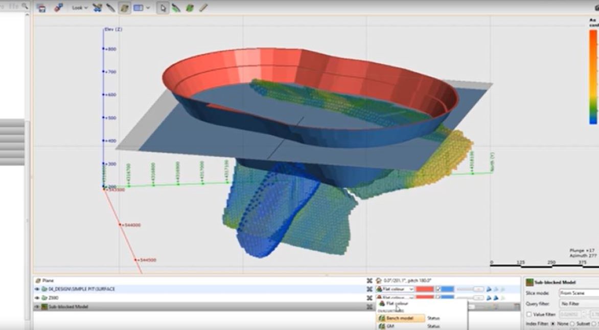 Resource Reporting by Bench in Leapfrog Edge