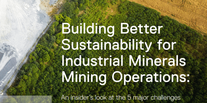 Improved Sustainability for Industrial Minerals Report
