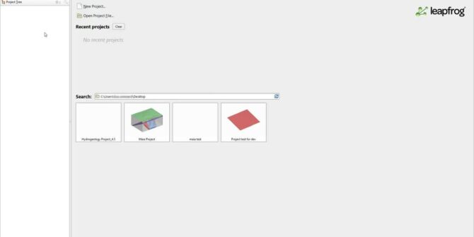 Central 2.2 with Leapfrog 1 - Signing in to Central from Leapfrog