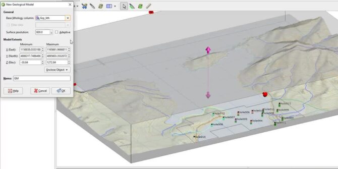 Creating a New Geological Model