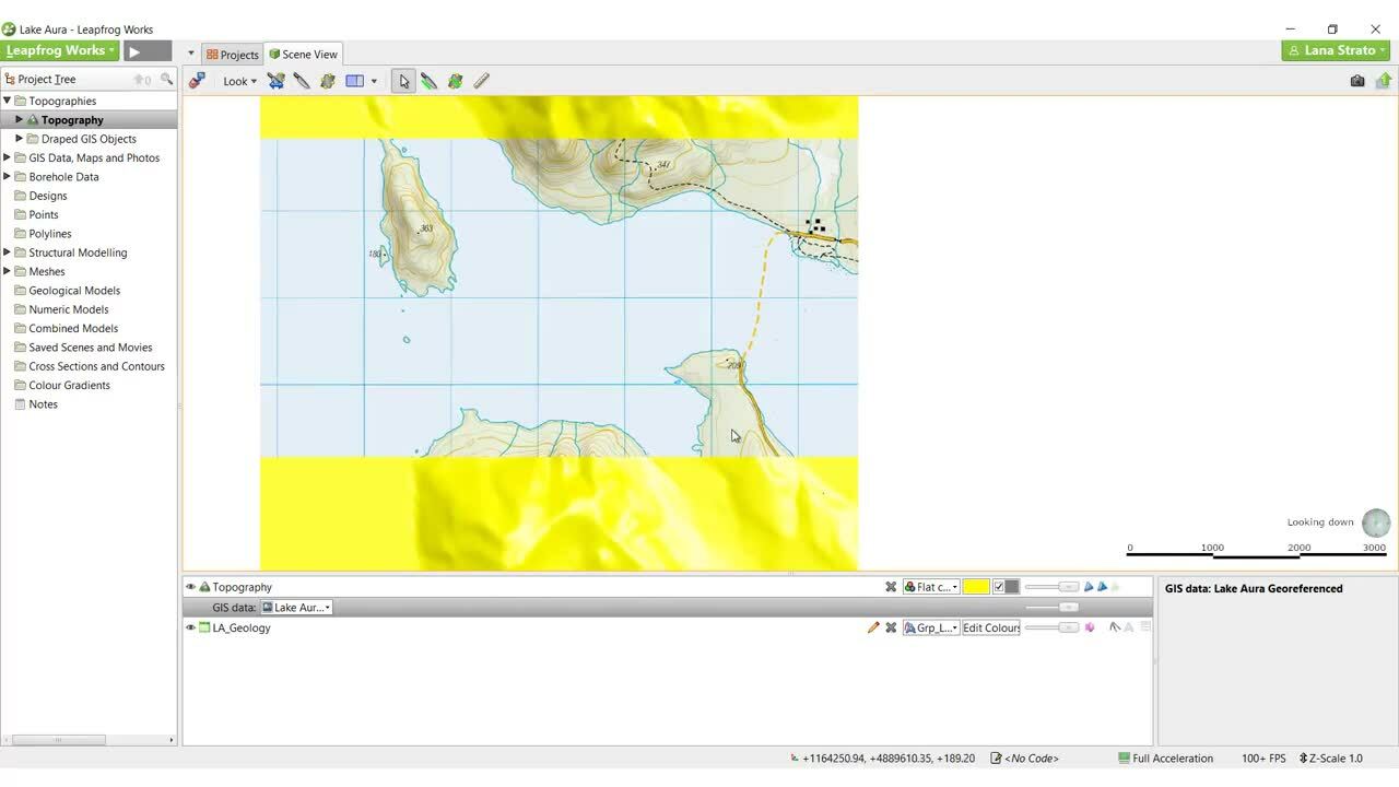 Draping 2D Data (GIS Data, Maps and Photos) onto Surfaces