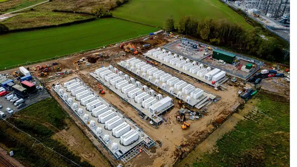 Europe's biggest battery energy storage in the UK’s East Yorkshire