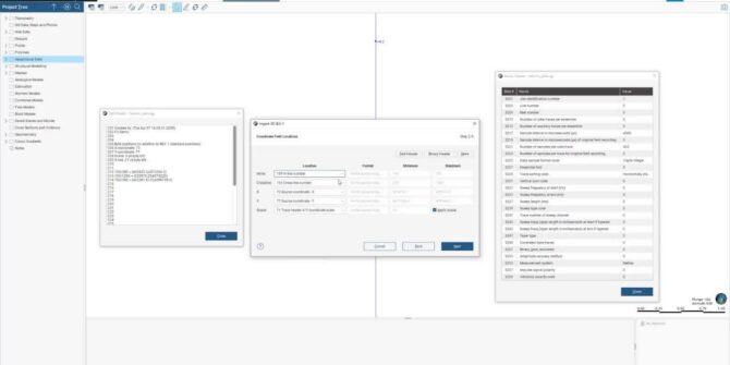 Explore 2D, 3D and SEGY Data Import with Leapfrog Energy 2021.2