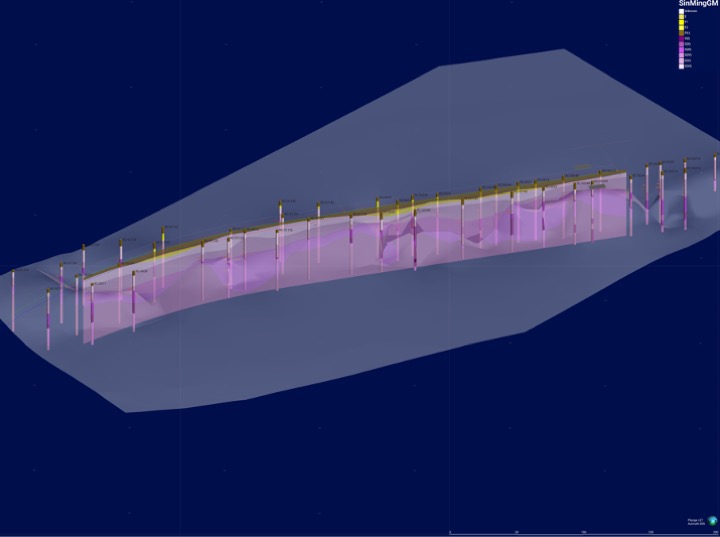 Screenshot of Leapfrog Works - Geological section of CRL2 alignment at Sin Ming Road developed using Leapfrog.png