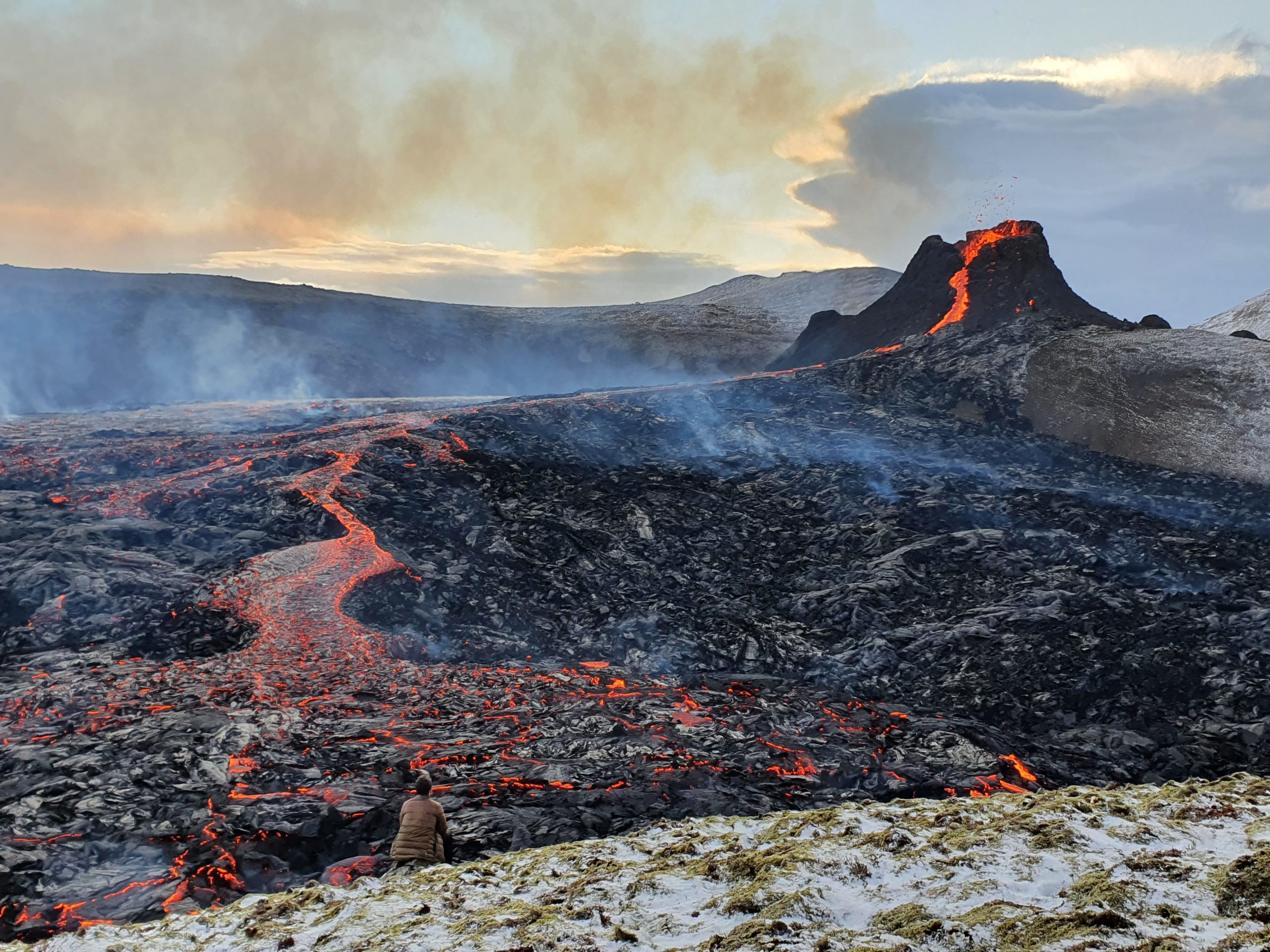 Watch Iceland’s new volcano form in Leapfrog