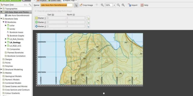 Importing and Georeferencing Maps and Images