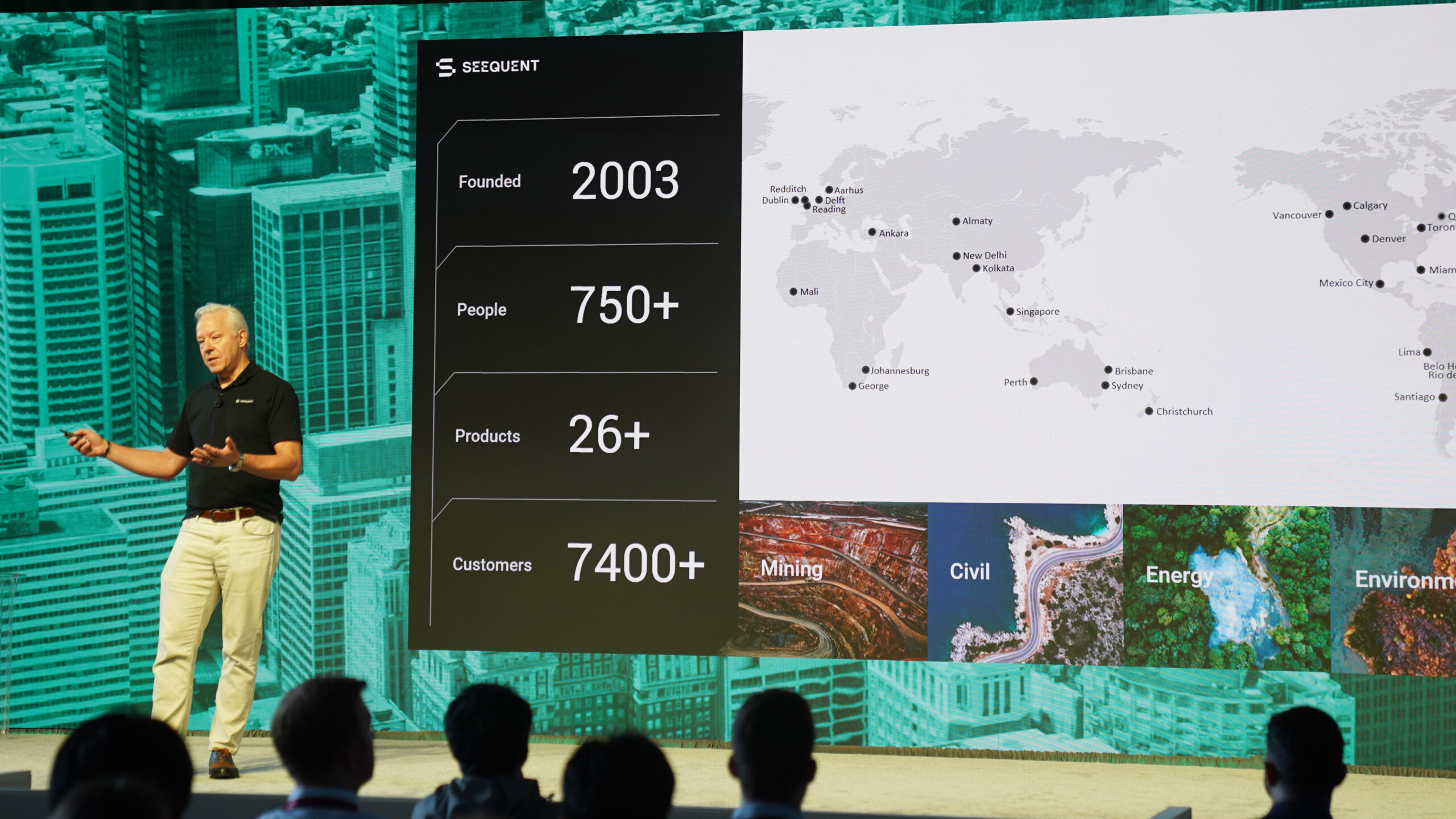 John Vandermay, Seequent CTO at Cesium DevCon 2025
