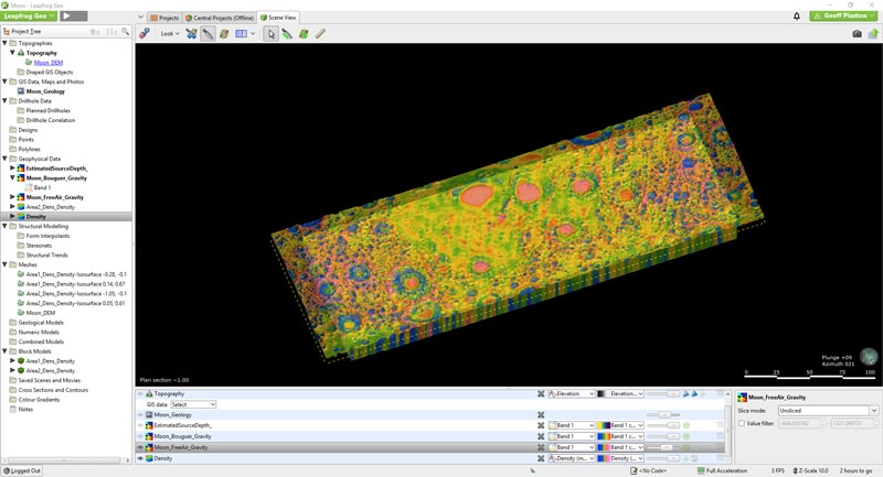 LeapFrog-Density-Model-of-Moon-3d