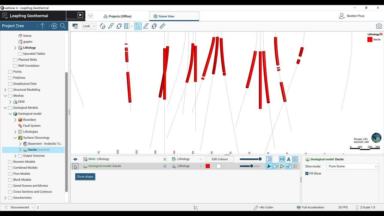 Leapfrog Geothermal Best Practice: Editing Intrusion Surfaces Built from Well Data