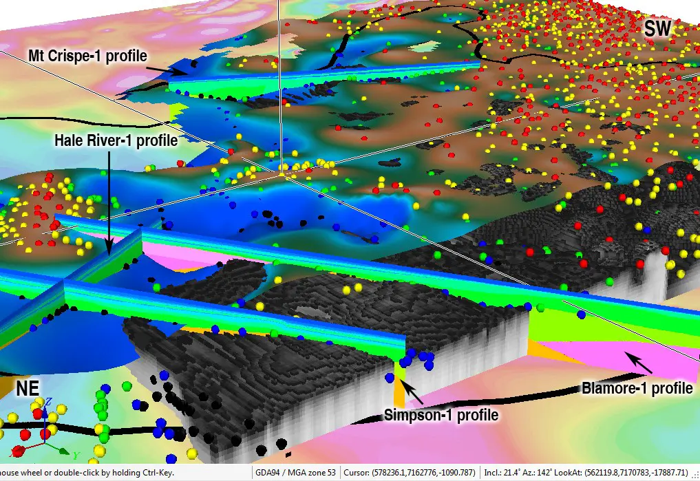 Frontier exploration on a budget: applying gravity and magnetic interpretation and inversion techniques on available public data