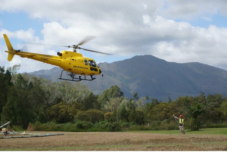 Mapping Denmarks water helicopter.job