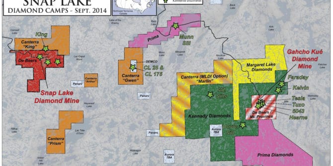 Inversion modelling helps define kimberlite targets in the Northwest Territories