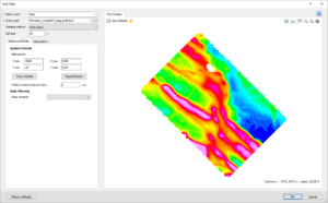 Oasis montaj Grid Data Tool feature for 2023.1 release