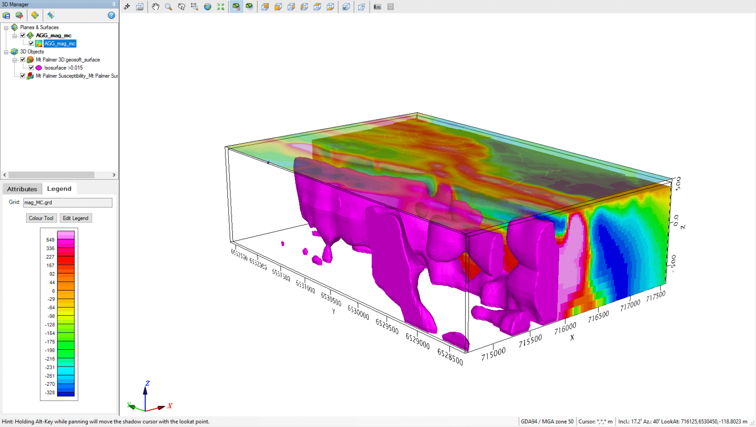 Create more advanced manipulations with generic surface (mesh