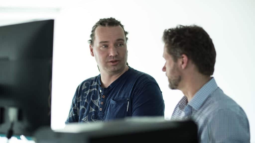 People discussing Computational Geostatistics