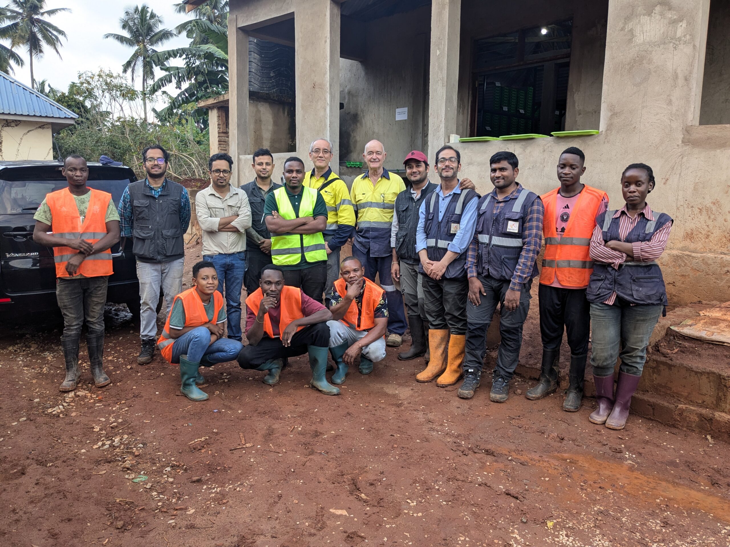 The Sakariya team prepares for field work (Source: Sakariya).