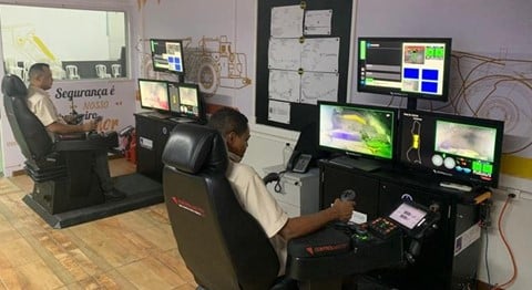 AngloGold Ashanti use of tele-remote LHD operators at the Cuibá mine in Brazil.