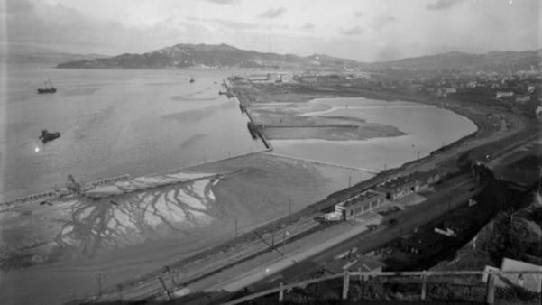 A picture of the Port of Wellington, New Zealand