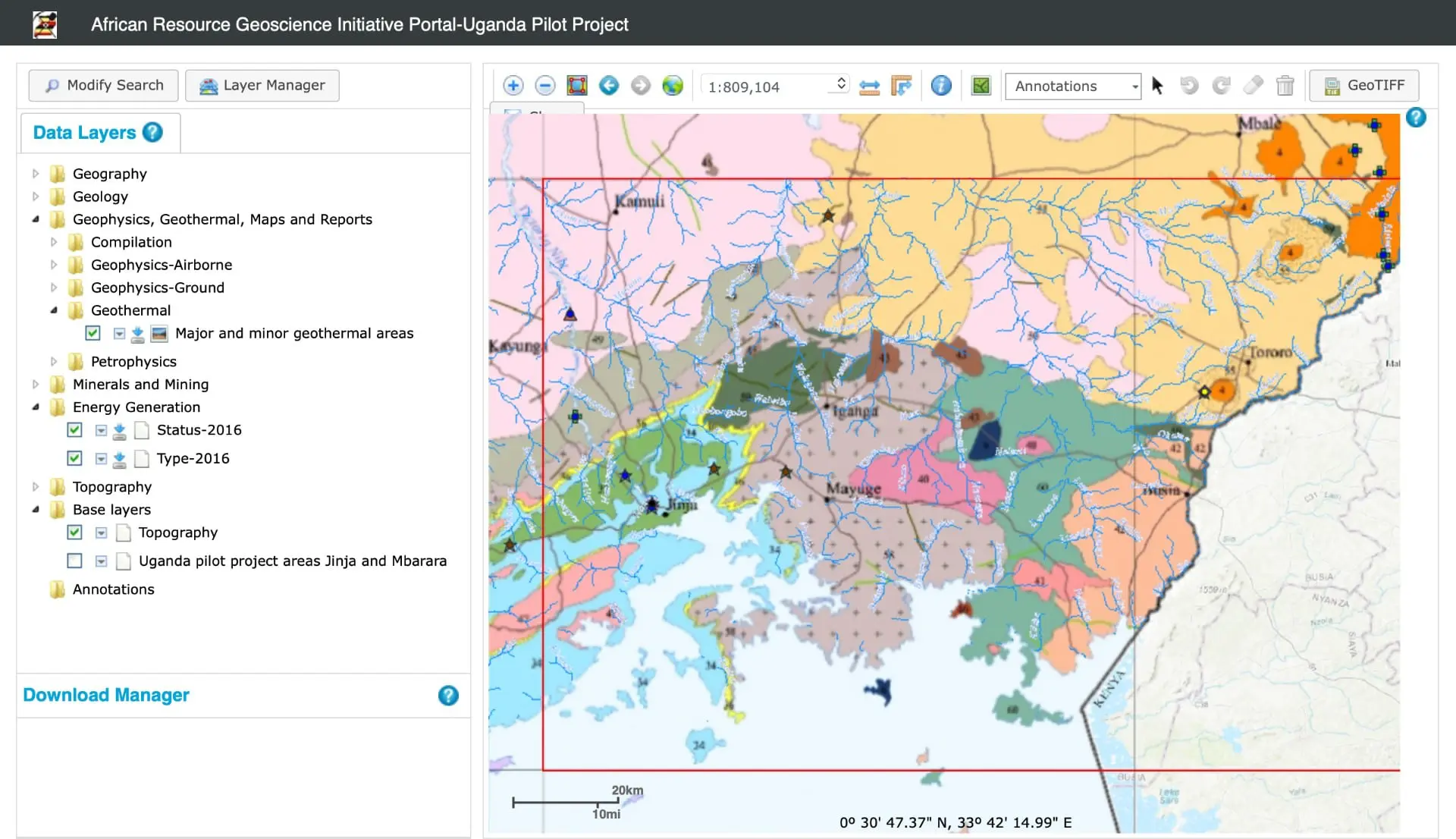 Uganda enables a sustainable future with geoscience data