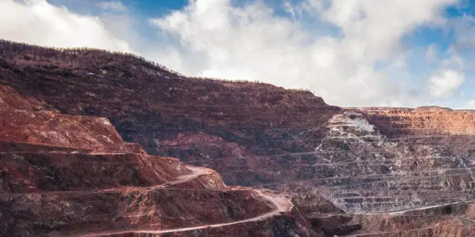 Image of an open mine