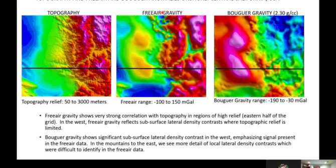 Webinar: Computing the 3D Bouguer correction using GM-SYS 3D in both onshore and offshore settings