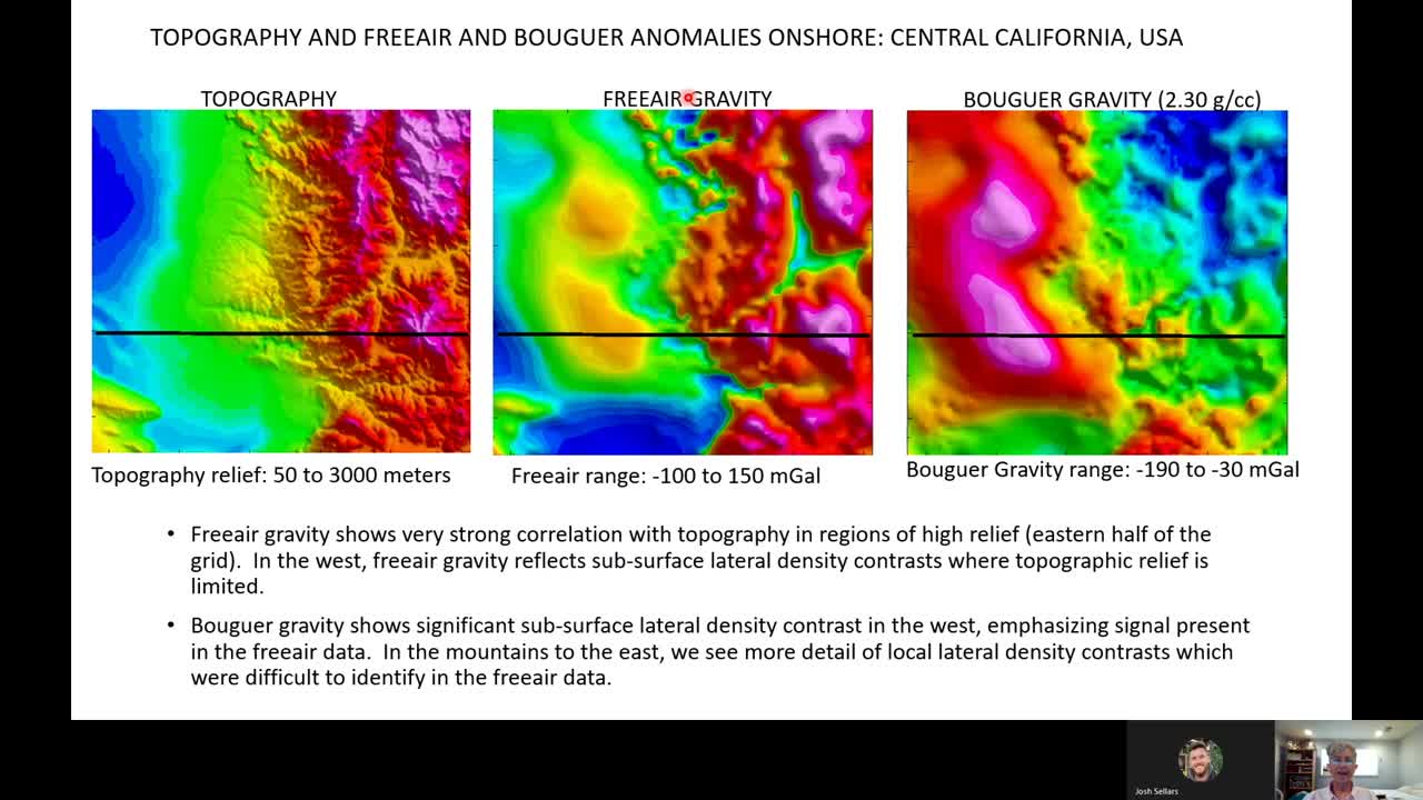 Webinar: Computing the 3D Bouguer correction using GM-SYS 3D in both onshore and offshore settings