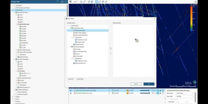 Use Cases for Merged Drillhole Sets in Leapfrog Geo 2021.2