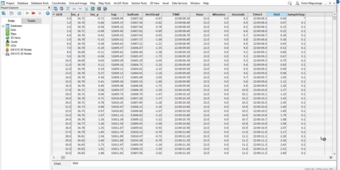 Using the Channel Math Tool to QC geophysical datasets in Oasis Montaj