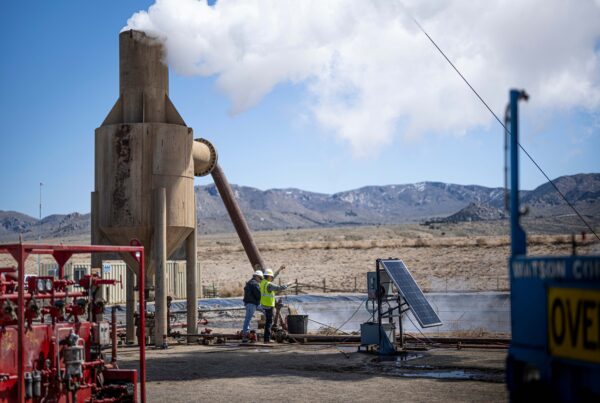 Utah FORGE operations near Milford, Utah