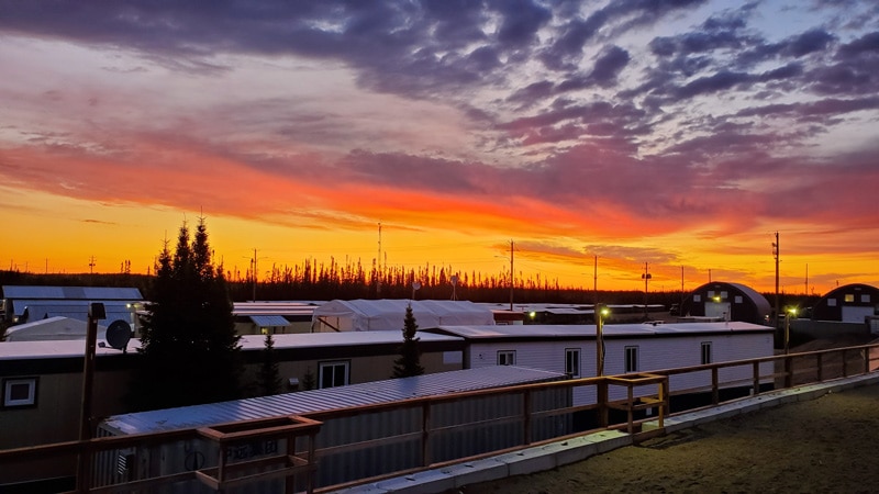 Windfall-gold-project-at-sunrise